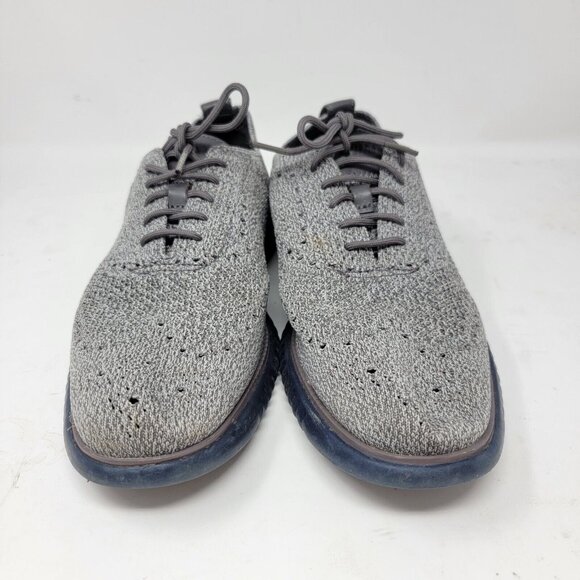 Cole Haan 2.Zerogrand Stitchlite Oxford Gray Shoes Men's 8.5‎ - Picture 2 of 8
